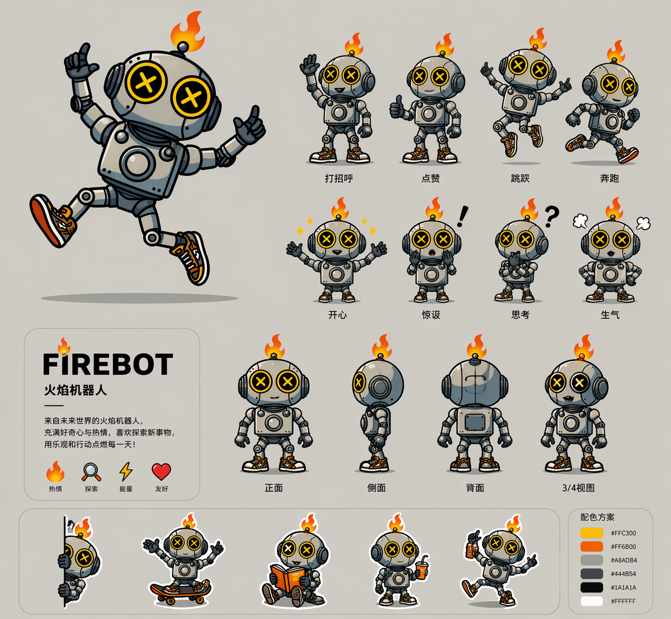 小辛 - FIREBOT 火焰机器人